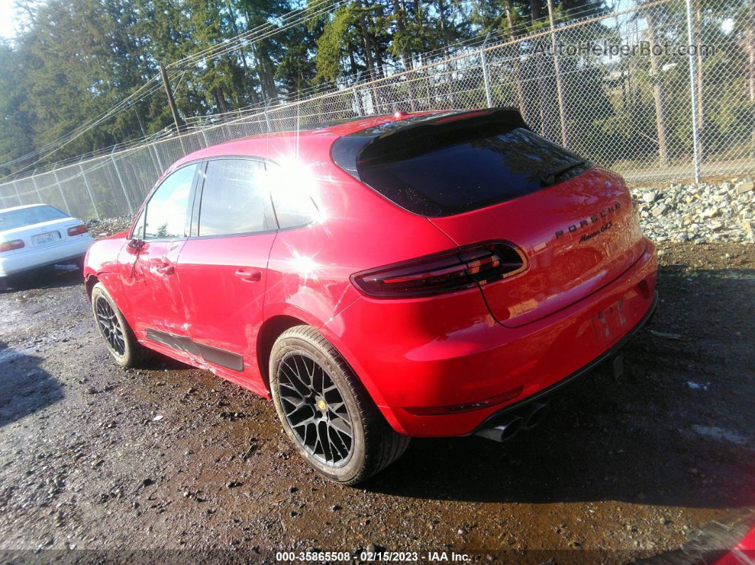 2017 Porsche Macan Gts Red vin: WP1AG2A58HLB50064