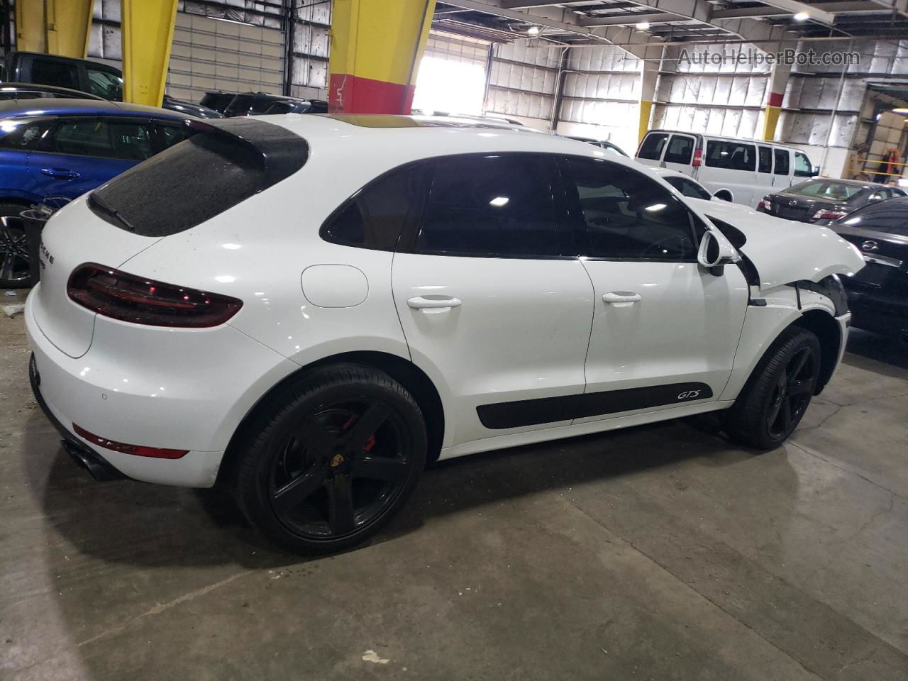 2017 Porsche Macan Gts Белый vin: WP1AG2A58HLB51151