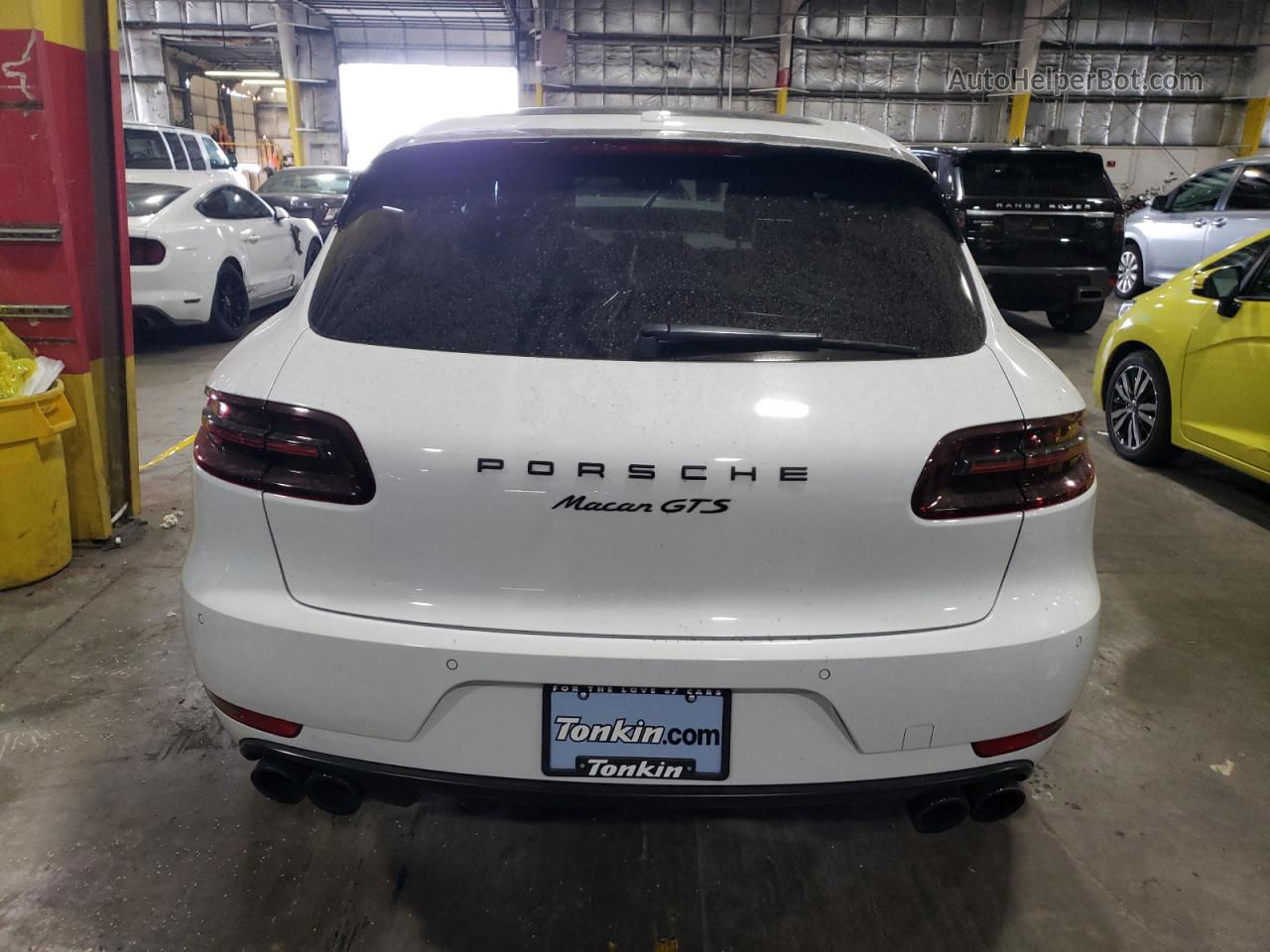 2017 Porsche Macan Gts White vin: WP1AG2A58HLB51151