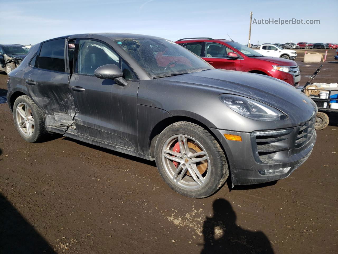 2018 Porsche Macan Gts Серый vin: WP1AG2A58JLB63435