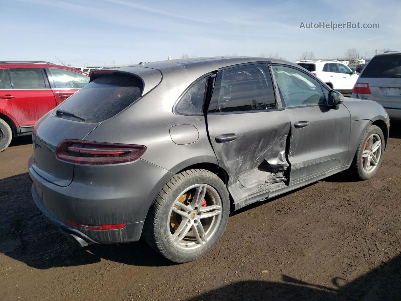 2018 Porsche Macan Gts Gray vin: WP1AG2A58JLB63435