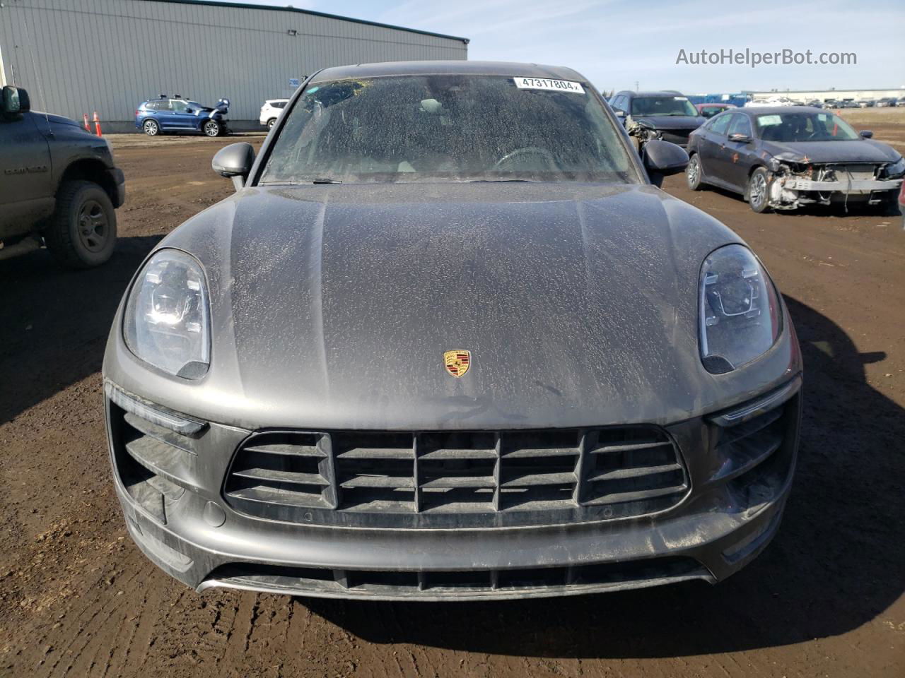 2018 Porsche Macan Gts Серый vin: WP1AG2A58JLB63435