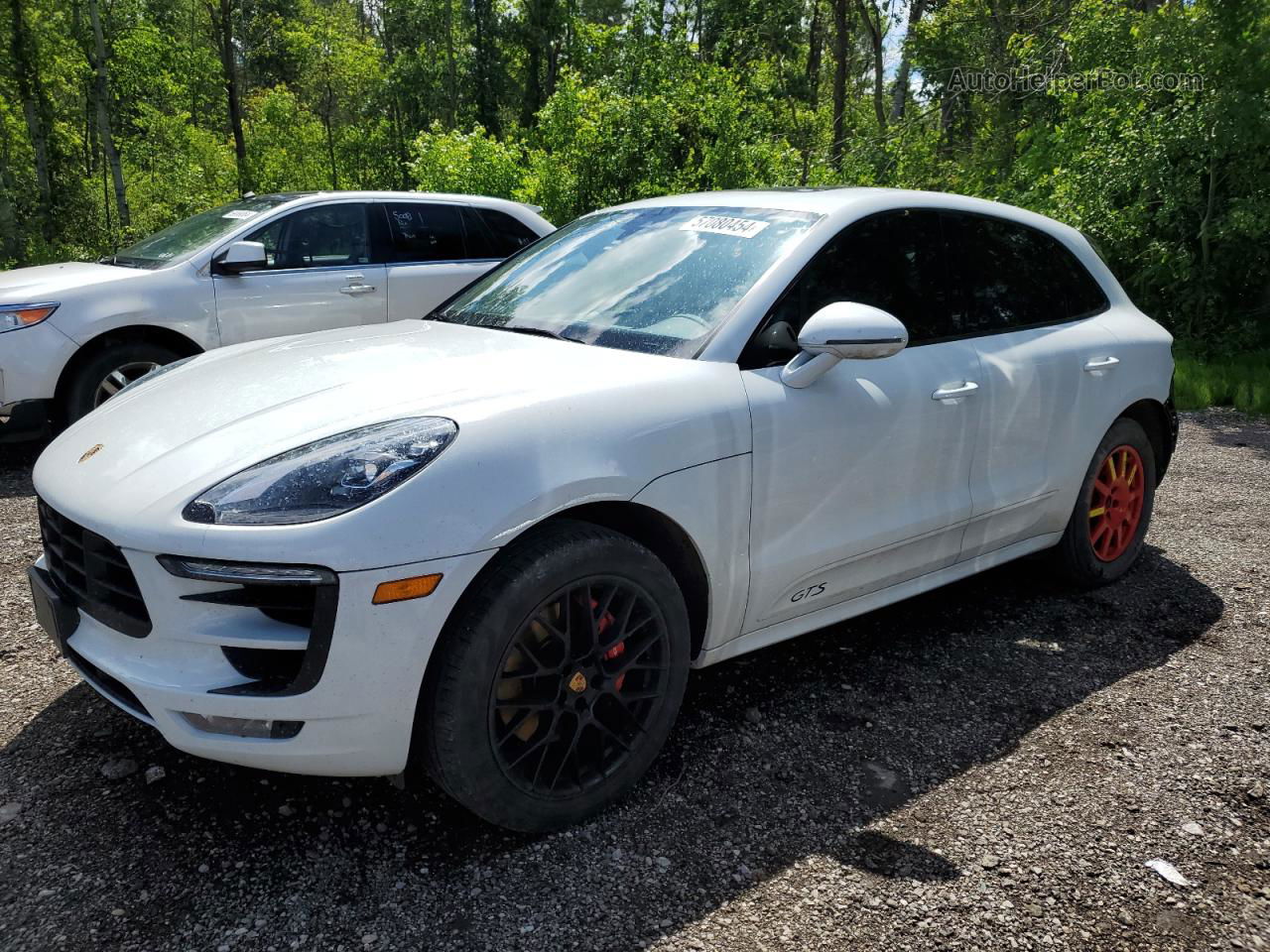 2018 Porsche Macan Gts White vin: WP1AG2A58JLB63564