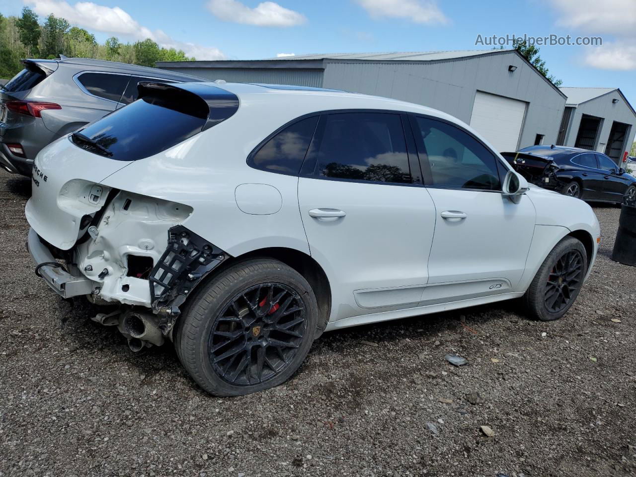 2018 Porsche Macan Gts White vin: WP1AG2A58JLB63564