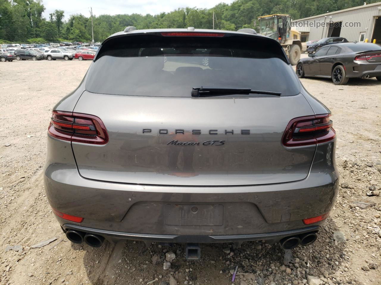 2018 Porsche Macan Gts Gray vin: WP1AG2A58JLB64424