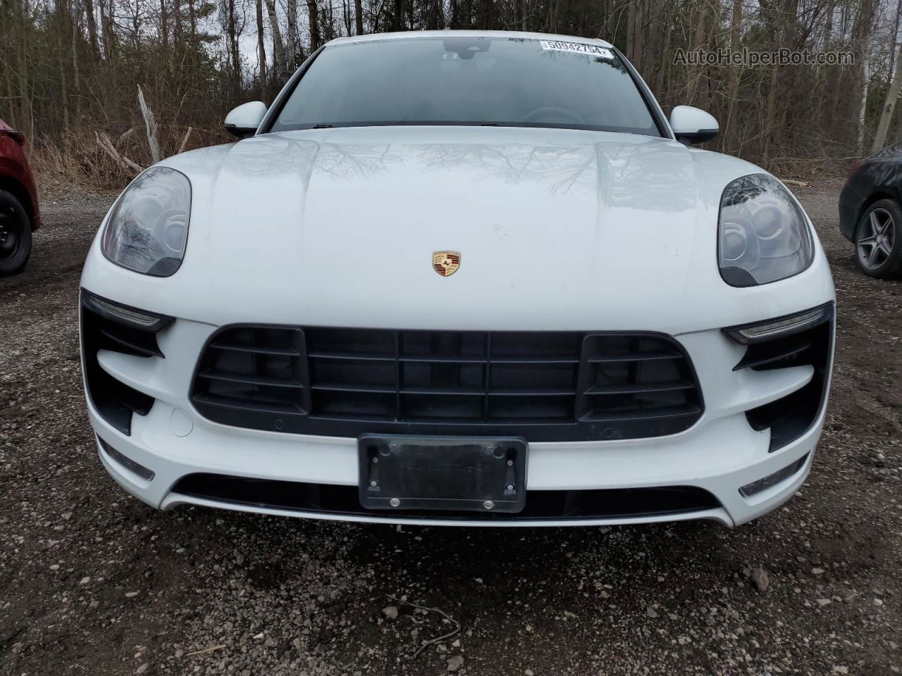 2017 Porsche Macan Gts White vin: WP1AG2A59HLB55810