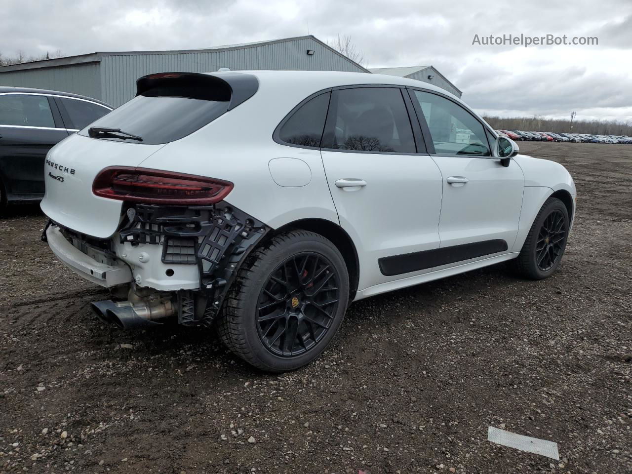 2017 Porsche Macan Gts White vin: WP1AG2A59HLB55810