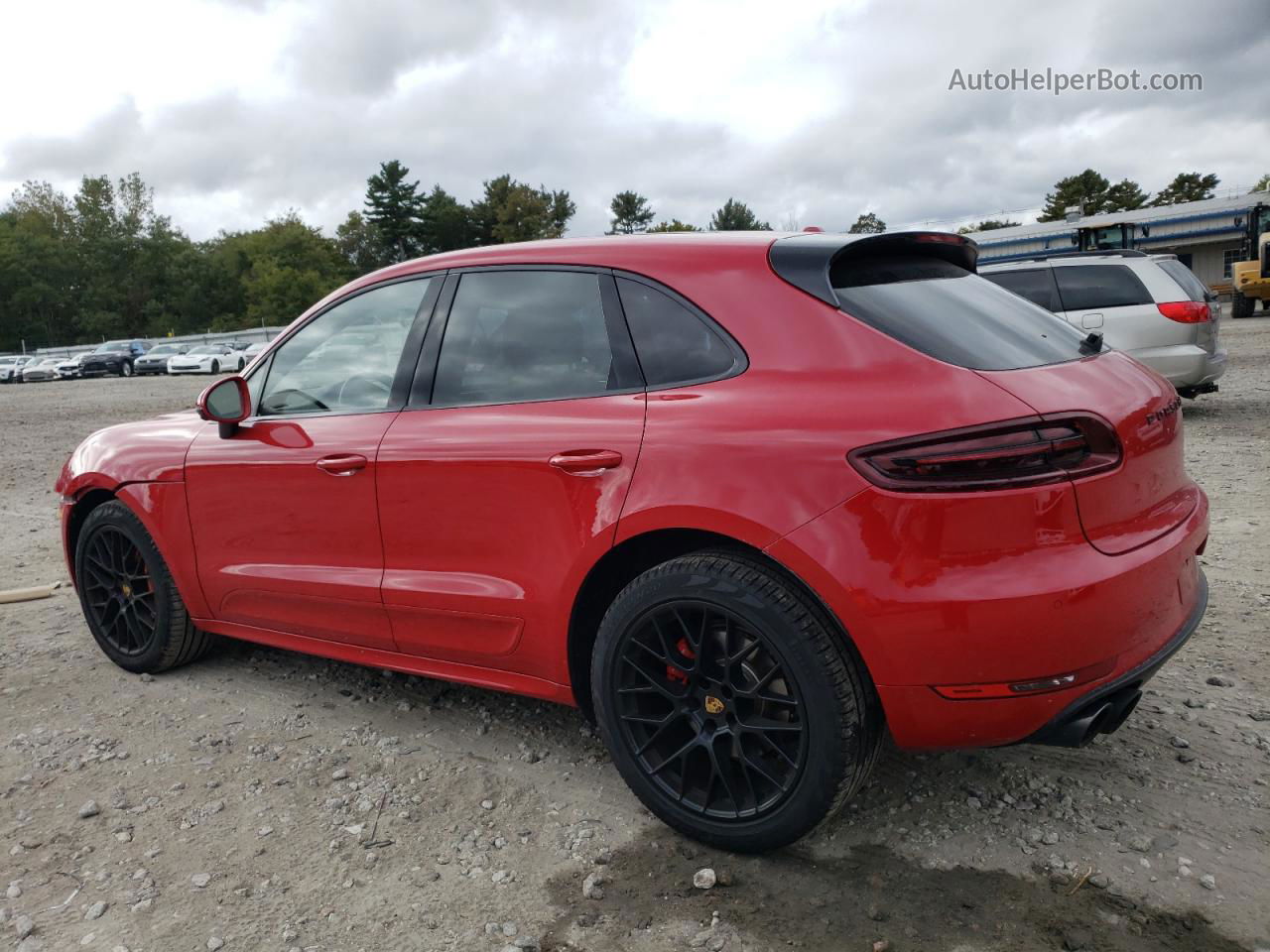 2018 Porsche Macan Gts Red vin: WP1AG2A59JLB60365