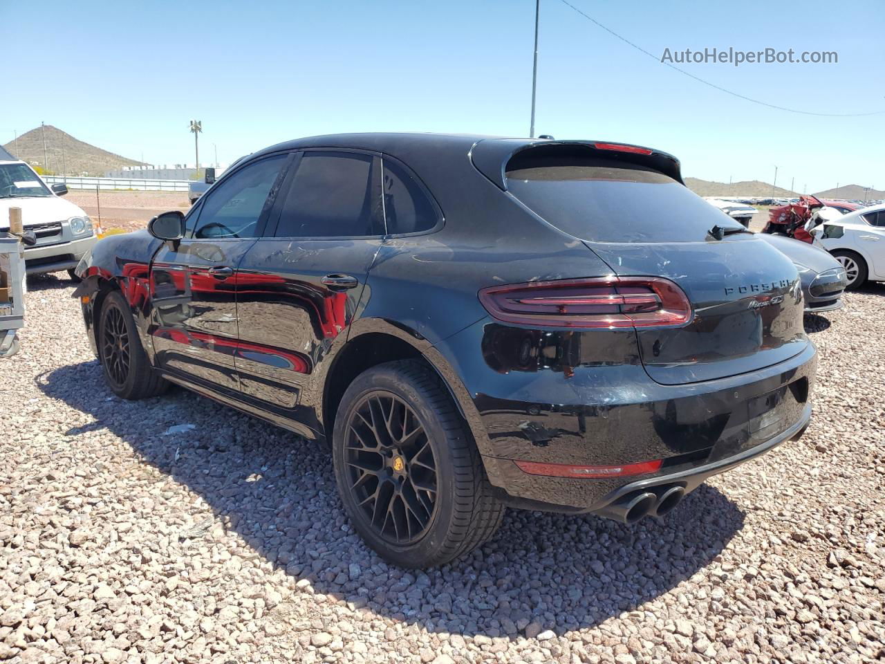 2018 Porsche Macan Gts Black vin: WP1AG2A59JLB62424