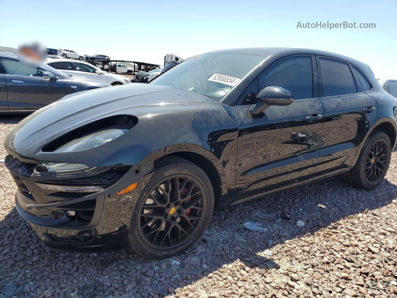 2018 Porsche Macan Gts Black vin: WP1AG2A59JLB62424