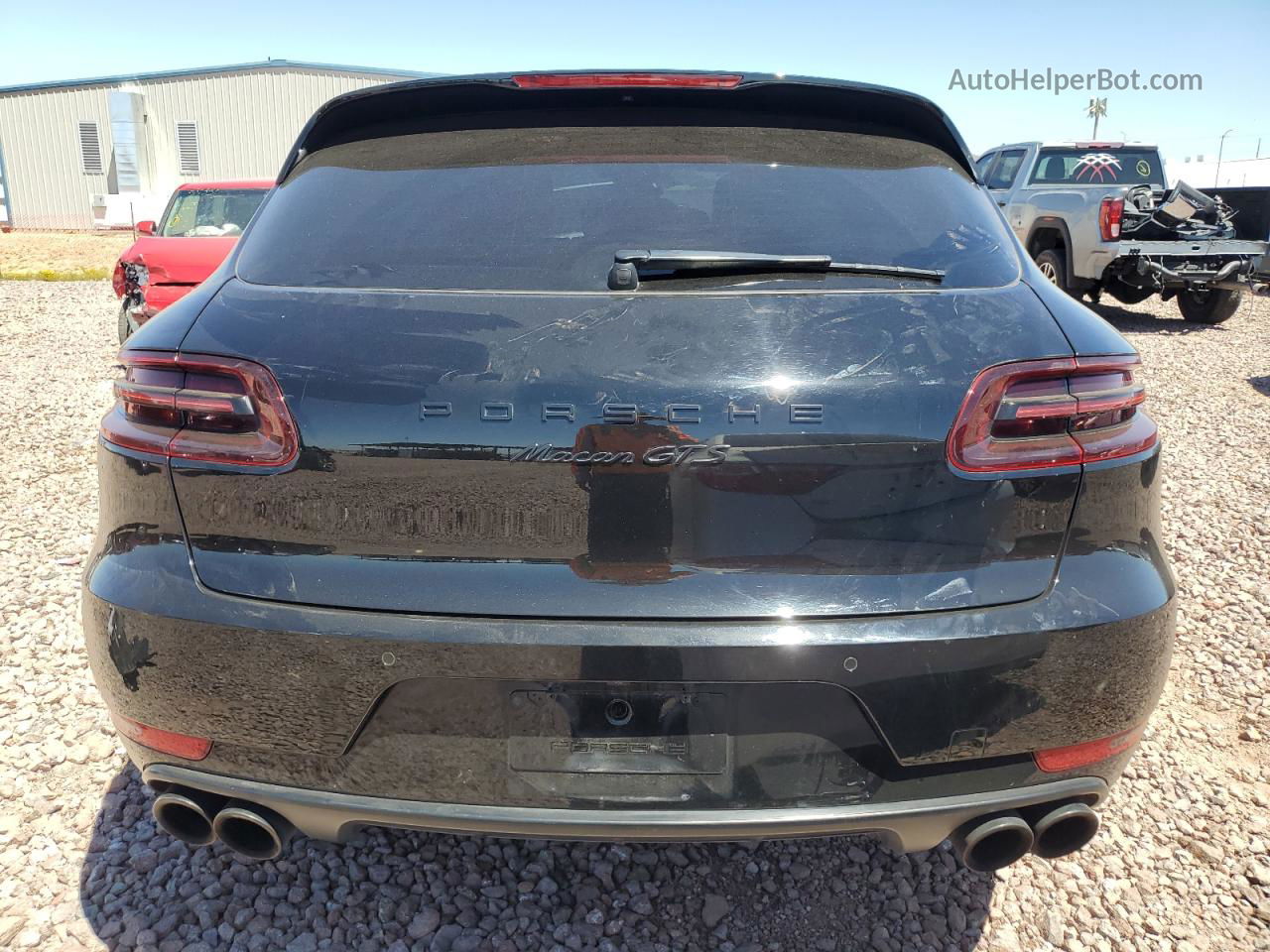 2018 Porsche Macan Gts Black vin: WP1AG2A59JLB62424