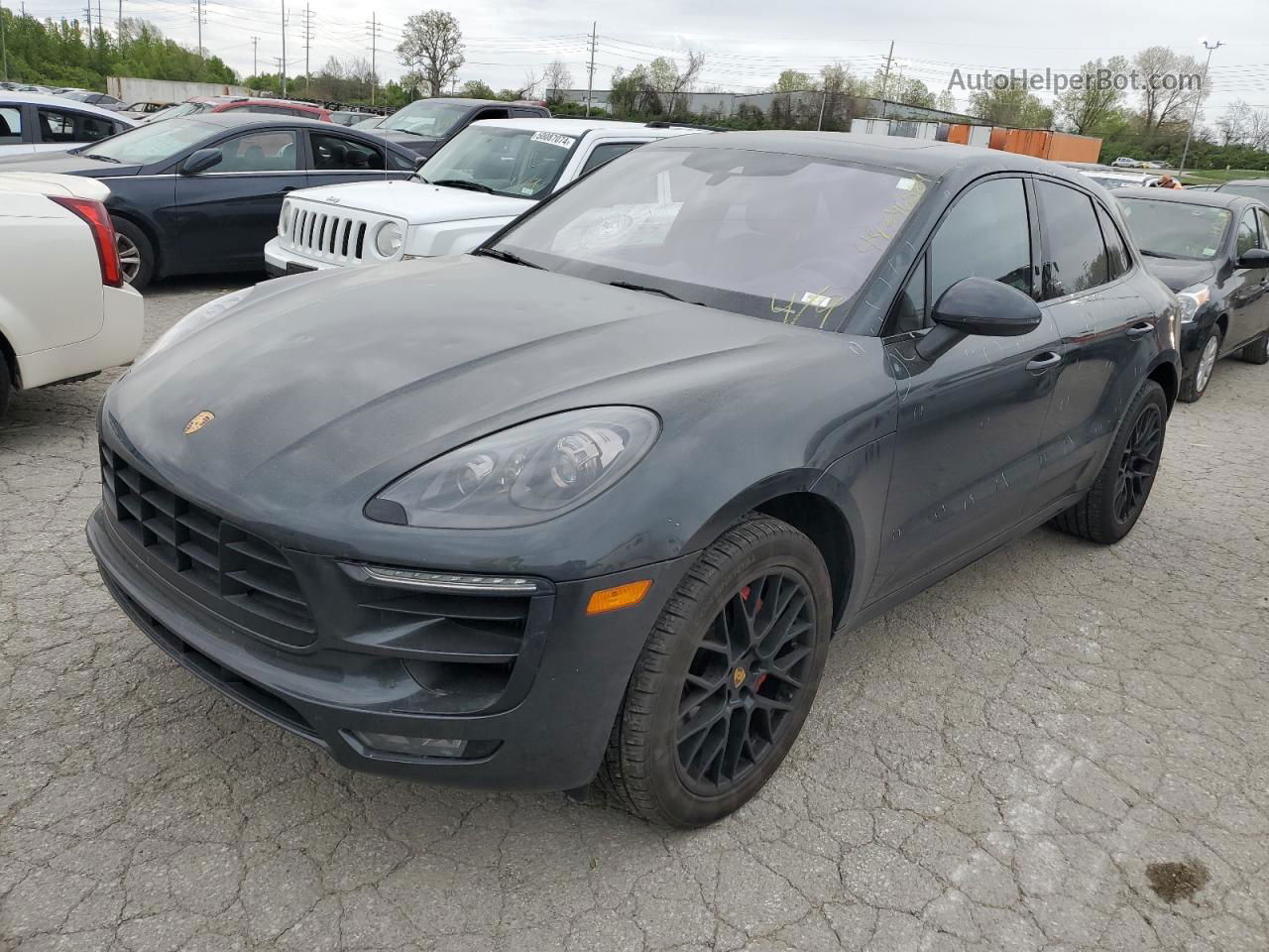 2018 Porsche Macan Gts Gray vin: WP1AG2A5XJLB60472