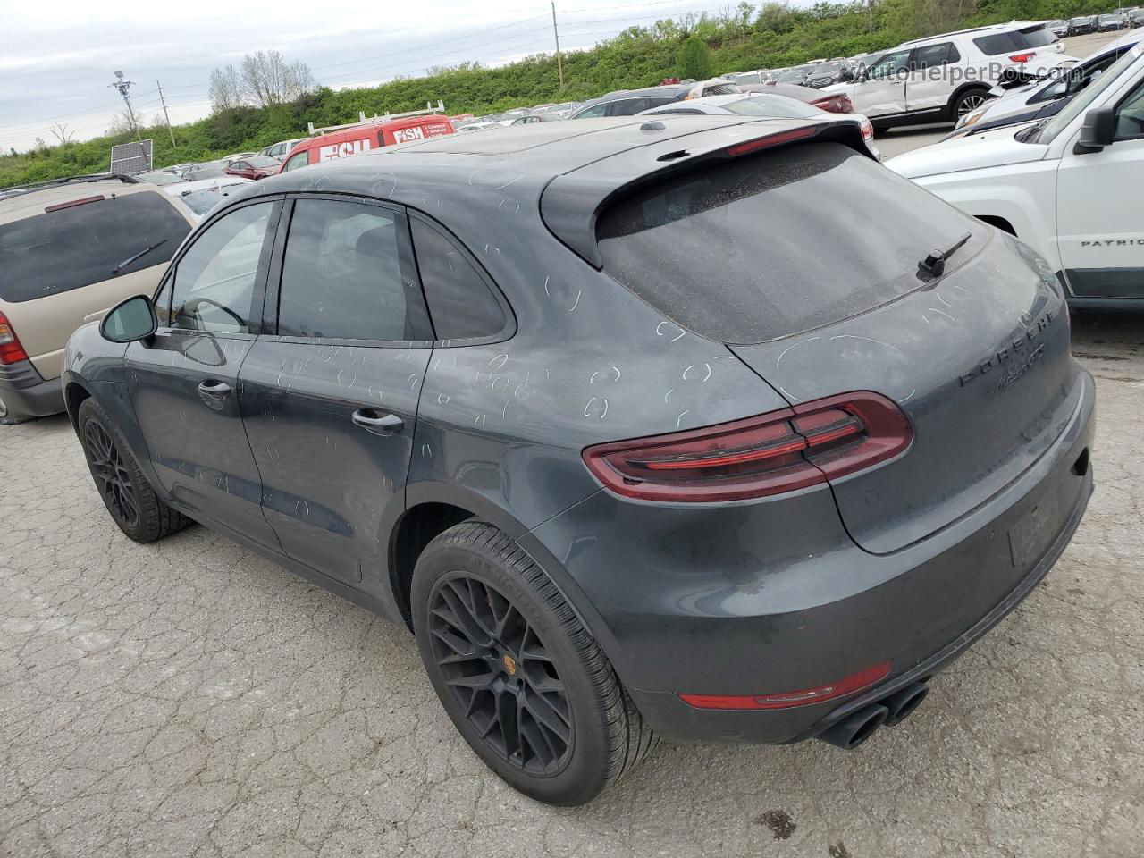 2018 Porsche Macan Gts Gray vin: WP1AG2A5XJLB60472