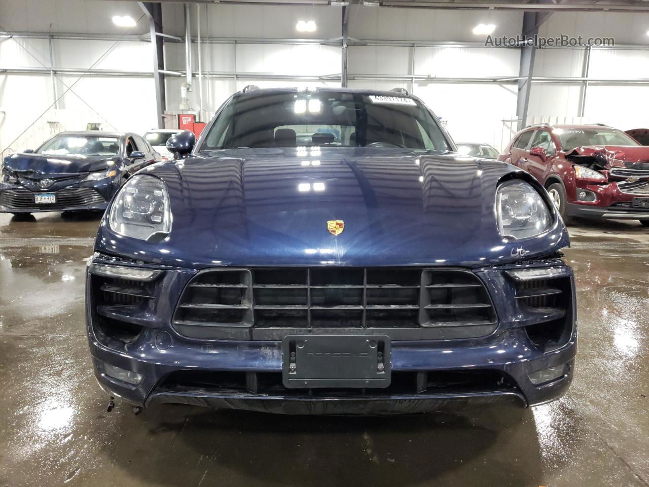 2018 Porsche Macan Gts Blue vin: WP1AG2A5XJLB62335