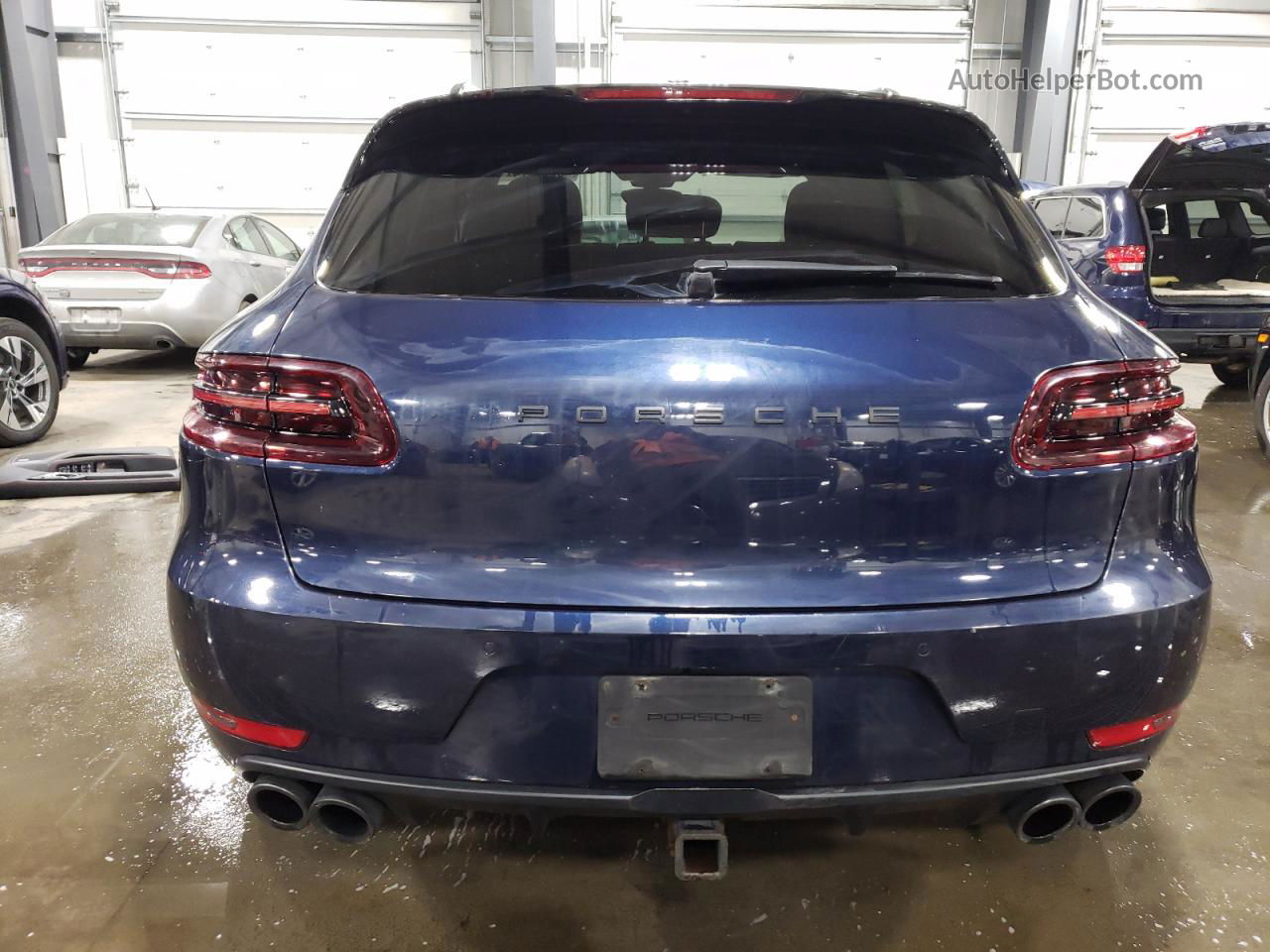 2018 Porsche Macan Gts Синий vin: WP1AG2A5XJLB62335