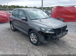 2013 Volkswagen Tiguan S Gray vin: WVGAV3AX0DW614256