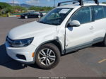 2013 Volkswagen Tiguan S Белый vin: WVGAV3AX1DW620339