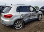 2013 Volkswagen Tiguan S Silver vin: WVGAV3AX2DW610564