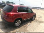 2013 Volkswagen Tiguan Se Red vin: WVGAV3AX3DW094005