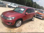 2013 Volkswagen Tiguan Se Red vin: WVGAV3AX3DW094005