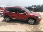 2013 Volkswagen Tiguan Se Red vin: WVGAV3AX3DW094005