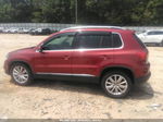 2013 Volkswagen Tiguan Se Red vin: WVGAV3AX3DW094005