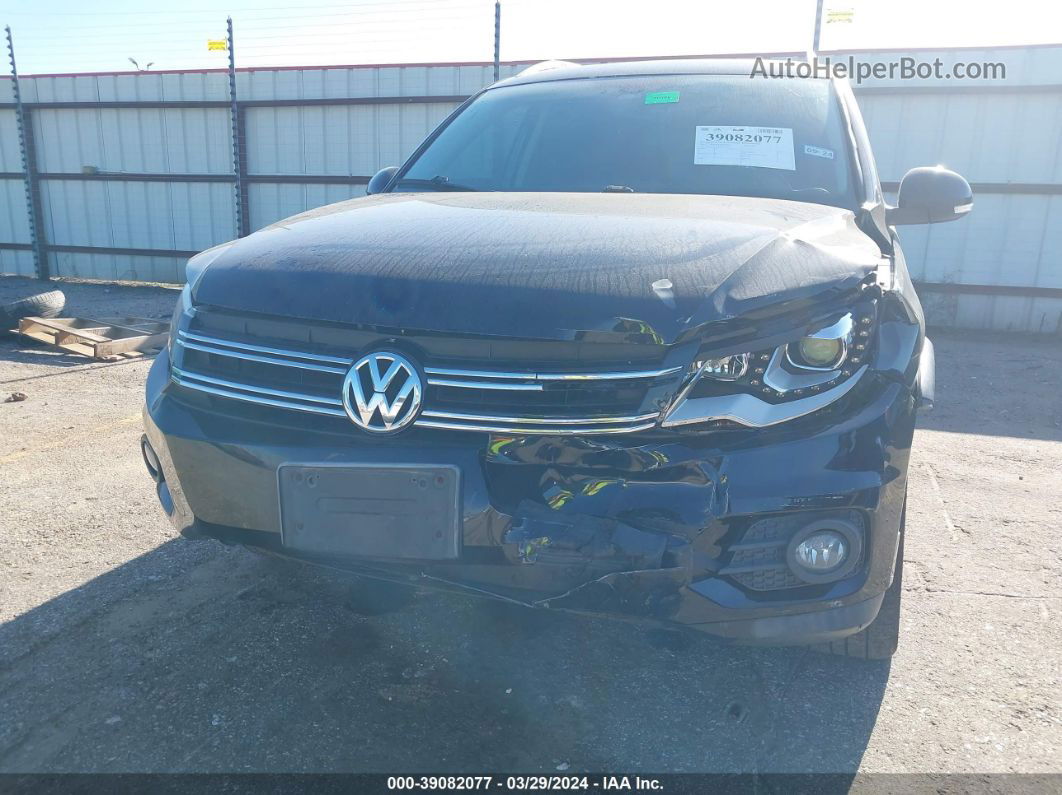 2013 Volkswagen Tiguan Sel Black vin: WVGAV3AX3DW564257