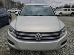 2013 Volkswagen Tiguan S Silver vin: WVGAV3AX3DW567272