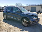 2013 Volkswagen Tiguan S Blue vin: WVGAV3AX3DW574769