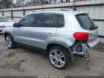 2013 Volkswagen Tiguan Sel Silver vin: WVGAV3AX3DW580877