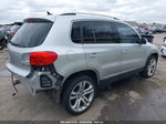 2013 Volkswagen Tiguan Sel Silver vin: WVGAV3AX3DW580877