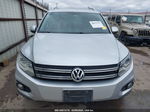 2013 Volkswagen Tiguan Sel Silver vin: WVGAV3AX3DW580877