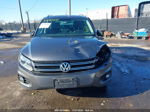 2013 Volkswagen Tiguan Se Gray vin: WVGAV3AX3DW584735