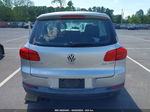 2013 Volkswagen Tiguan S Silver vin: WVGAV3AX3DW585674