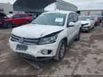 2013 Volkswagen Tiguan S White vin: WVGAV3AX3DW594486