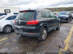 2013 Volkswagen Tiguan Se Black vin: WVGAV3AX3DW611027