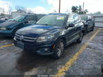 2013 Volkswagen Tiguan Se Black vin: WVGAV3AX3DW611027