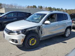 2013 Volkswagen Tiguan S Silver vin: WVGAV3AX5DW572070