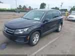 2013 Volkswagen Tiguan S Black vin: WVGAV3AX5DW612230