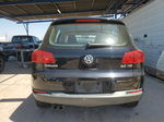 2013 Volkswagen Tiguan S Black vin: WVGAV3AX5DW625673