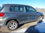 2013 Volkswagen Tiguan S Gray vin: WVGAV3AX6DW621681