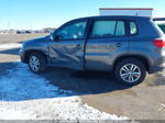 2013 Volkswagen Tiguan S Gray vin: WVGAV3AX6DW621681