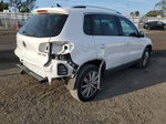 2013 Volkswagen Tiguan S White vin: WVGAV3AX7DW074047