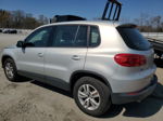 2013 Volkswagen Tiguan S Серебряный vin: WVGAV3AX7DW572555