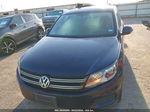 2013 Volkswagen Tiguan S Blue vin: WVGAV3AX8DW572581