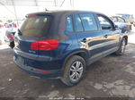 2013 Volkswagen Tiguan S Синий vin: WVGAV3AX9DW561752