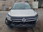 2013 Volkswagen Tiguan S Silver vin: WVGAV3AX9DW562609