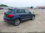 2013 Volkswagen Tiguan Se Синий vin: WVGAV3AX9DW562688