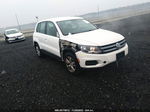 2013 Volkswagen Tiguan S White vin: WVGAV3AX9DW570838