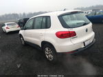 2013 Volkswagen Tiguan S White vin: WVGAV3AX9DW570838